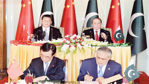 بجلی سڑکیں ٹرانسپورٹ اور ریلوے لائنیں ،چین اور پاکستان میں 51معاہدے، 8پر کام شروع 