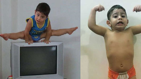   دو سالہ ایرانی بچے کی کمال مہارت ………