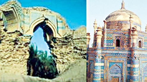 مقبرہ طاہر خان نہڑ,شاہی مسجد شکستہ\' \
