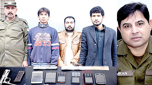  کاشی ڈکیت گینگ گرفتار ،لاکھوں کا مال مسروقہ برآمد