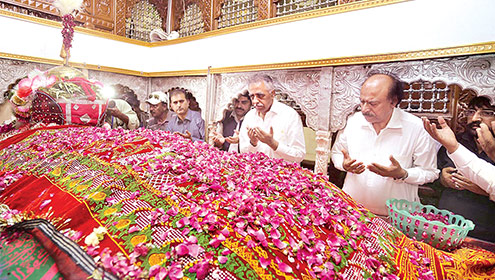 حضرت لعل شہباز قلندرؒ کے765ویں عرس کا افتتاح 