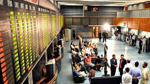 اسٹاک ایکسچینج , بدترین مندی , 571 پوائنٹس کی کمی , 43 ہزار کی نفسیاتی حد گرگئی