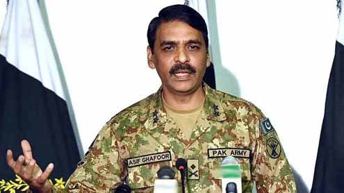 میجر جنرل آصف غفور‌سمیت‌فوجی‌افسروں اور جوانوں کیلئے اعزازات