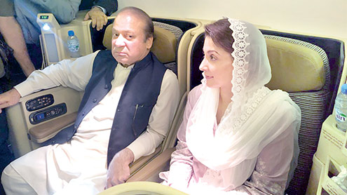 نواز شریف کارکنوں سے خطاب کیلئے بے چین رہے 