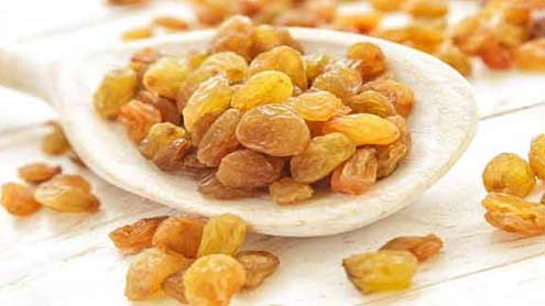  کشمش دانتوں اور مسوڑھوں  کے امراض سے بچاؤ میں معاون 