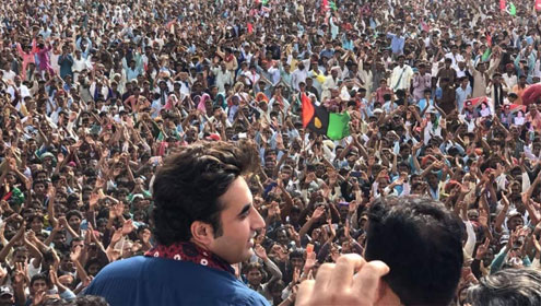  یوٹرن خان ،امپورٹڈ پیر اور کٹھ پتلی اتحاد کو شکست دینگے :بلاول 