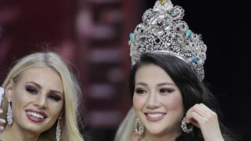 مس ارتھ کا تاج ویتنام  کی حسینہ نے جیت لیا
