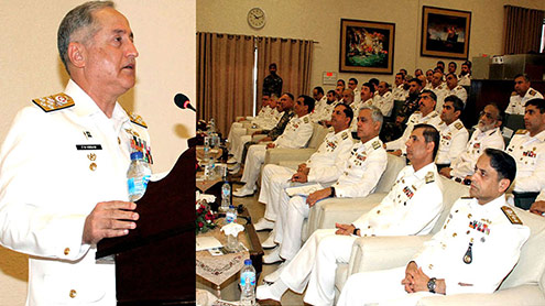  باہمی اشتراک سے معیشت اور دفاع  مضبوط بنا سکتے ہیں:نیول چیف