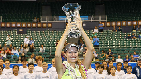 امریکی پلیئر ڈینیئلی کولینز نے ہوائی اوپن ٹینس ٹورنامنٹ جیت لیا 