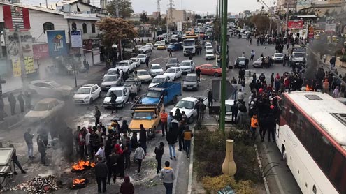 ایران:پٹرول مہنگا ہونے پر مظاہرے ،20افرادگرفتار