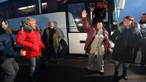 یوکرائن : حکومت ,علیحدگی پسندوں میں  134 قیدیوں کا تبادلہ