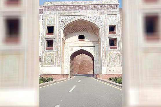 قلعے کا شاہی برج دروازہ اصل حالت میں بحال
