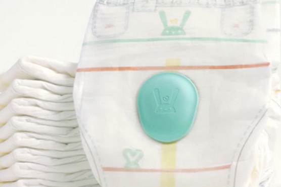 گیلے پیمپر کی خبر دینے والا سنسر ایجاد