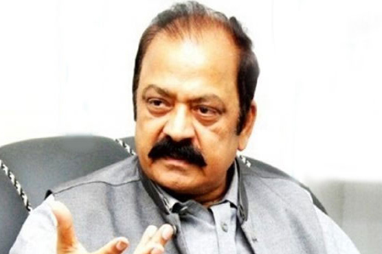 جہانگیر ترین کو ارکان اسمبلی توڑنے کیلئے بلایاگیا:رانا ثنا اللہ