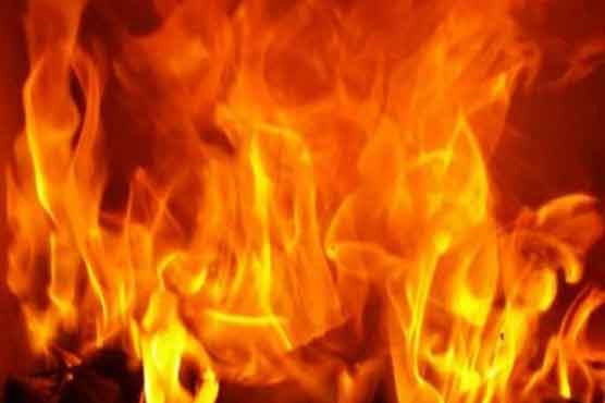  بدھلہ روڈ پر پلاسٹک  فیکٹری میں آتشزدگی 