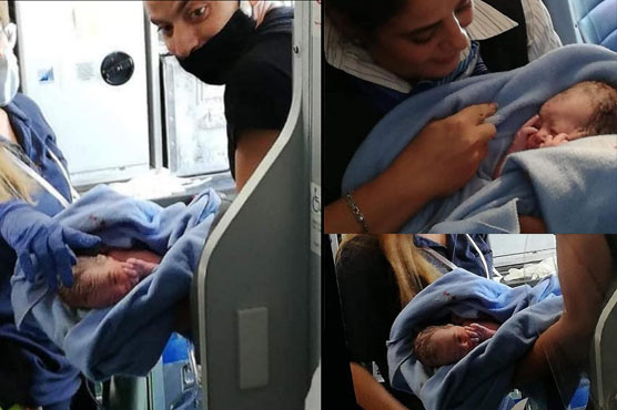 مصر:جہاز میں پیداہونیوالی بچی کو  زندگی بھر مفت فضائی سفر کی سہولت 