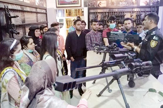 ایس ایس یو ہیڈ کوارٹرز میں سیلف ڈیفنس اینڈ فائر آرمز سیفٹی کورس کا انعقاد