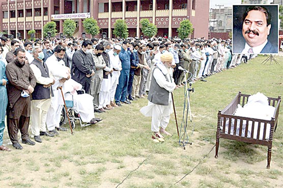 غلام دستگیر خان کے بھائی اورخرم دستگیر کے چچا غلام قادر خان سپردخاک