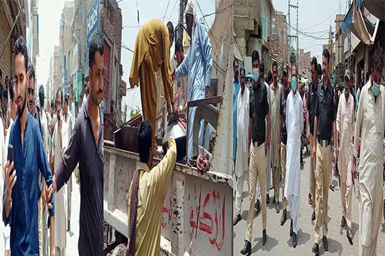 اندرون سندھ کئی شہریوں میںلاک ڈائون کی خلاف ورزیاں