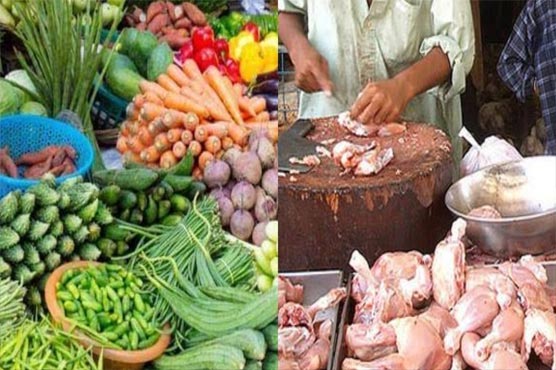 چکن 4 روپے مہنگا، سبزیوں  کی قیمتوں میں بھی اضافہ 