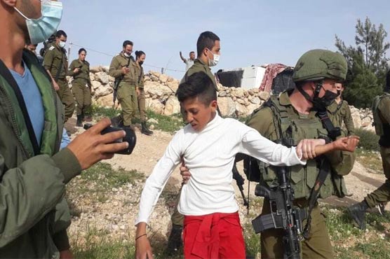 اسرائیلی فوج کی دہشتگردی  12سالہ فلسطینی لڑکا شہید