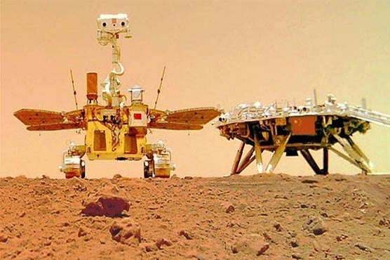 بیجنگ، خودکار چینی مریخی گاڑی کی نئی تصاویر جاری 