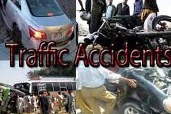  ٹریفک حادثات میں خاتون سمیت 2 افراد جاں بحق