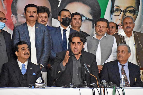 چیئرمین سینیٹ کا الیکشن ہم جیتے، 7 ووٹ ناجائز مسترد ہوئے، عدالت جائینگے: بلاول، پی ڈی ایم اب دفن ہوگئی: وفاقی وزرا