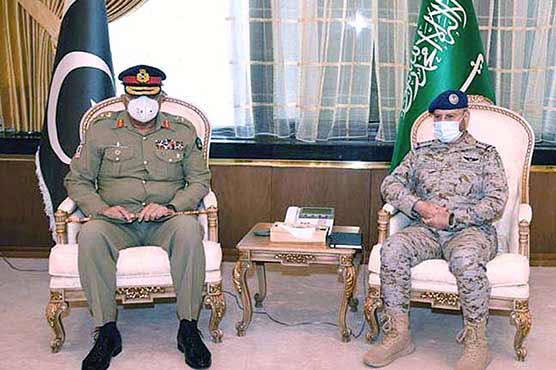 آرمی چیف کی سعودی فوجی سربراہ سے ملاقات