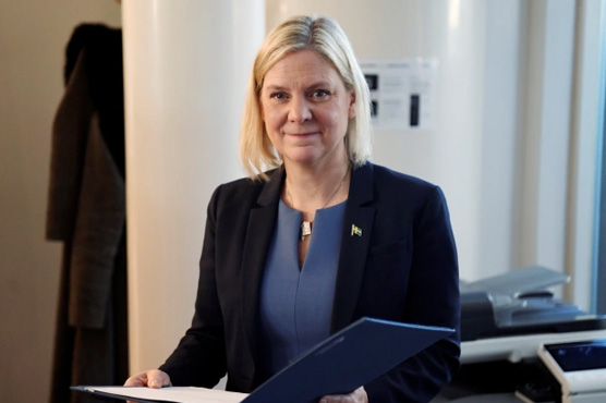 سویڈن، پہلی خاتون وزیراعظم  انتخاب کے چند گھنٹے بعد مستعفی 