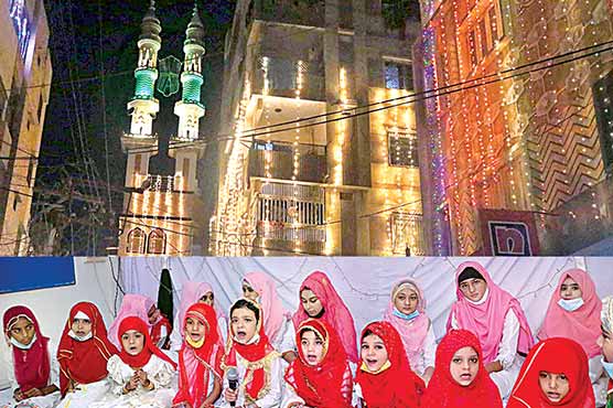 اندرون سندھ جشن میلاد النبیﷺ کی تیاریاں مکمل 
