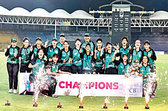 پاکستان کپ ویمنز ون ڈے کے ٹائٹل پر چیلنجرز کا قبضہ