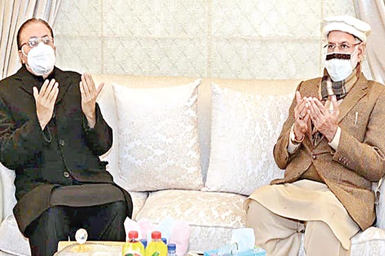 وزیر اعظم آزاد کشمیر کی چیف جسٹس  سے انکے والد کی وفات پر تعزیت