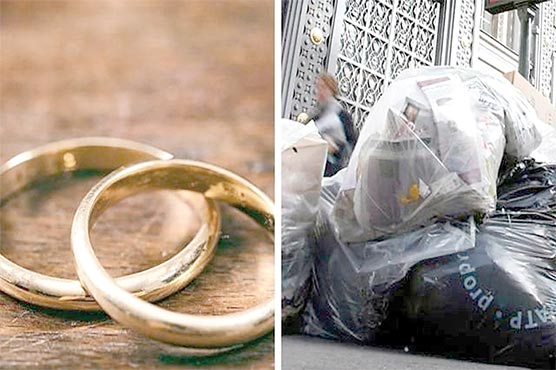 امریکا،گمشدہ انگوٹھی 20 ٹن کچرے کے نیچے سے برآمد