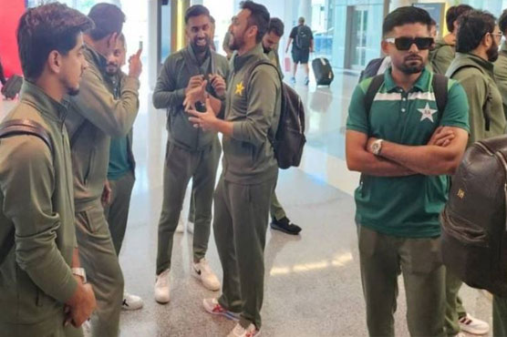 قومی ٹیم سڈنی سے کینبرا پہنچ  گئی، کل ٹریننگ سیشن کا آغاز 