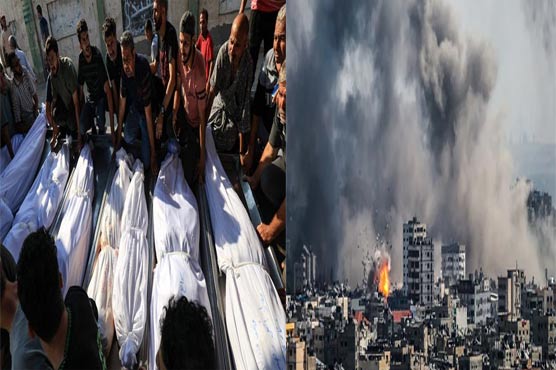 غزہ: اسرائیل نے بارود کی بارش کردی،700 فلسطینی شہید 