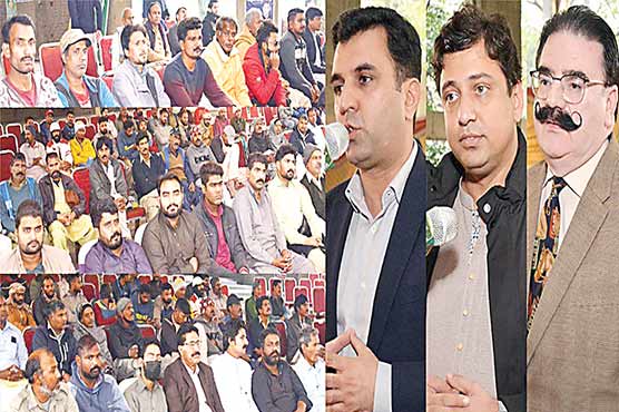 میونسپل کارپوریشن ہال میں ہیپاٹائٹس بی سی سکریننگ کیمپ 