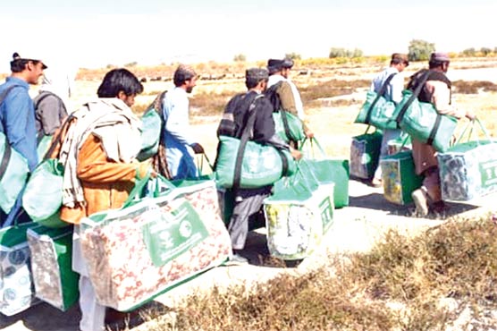 کنگ سلمان ریلیف کی طرف سے 25ہزار ونٹرریلیف کٹس تقسیم