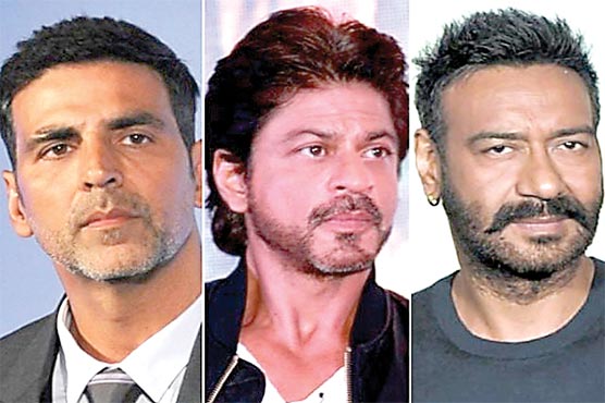  گٹکے کا اشتہار :شاہ رخ ، اکشے ، اجے دیوگن کونوٹس جاری