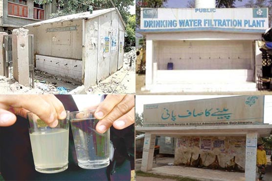 350 واٹر فلٹریشن پلانٹ ناکارہ، آلودہ پانی پینے سے شہری بیمار 