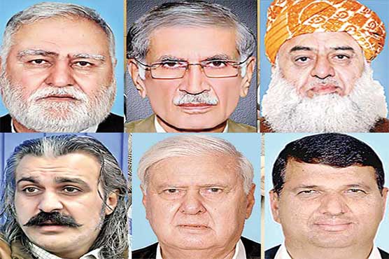 خیبر پختونخوا:مولانا فضل الرحمٰن ،انکے دو بھائی اور دوبیٹے بھی امیدوار