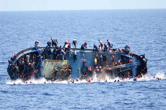 یونان میں مہاجرین کی کشتی ڈوب  گئی،خاتون اور 3بچے ہلاک