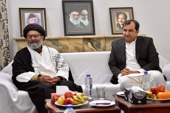 وزیر اعلیٰ گلگت بلتستان کی  علامہ ساجد نقوی سے ملاقات