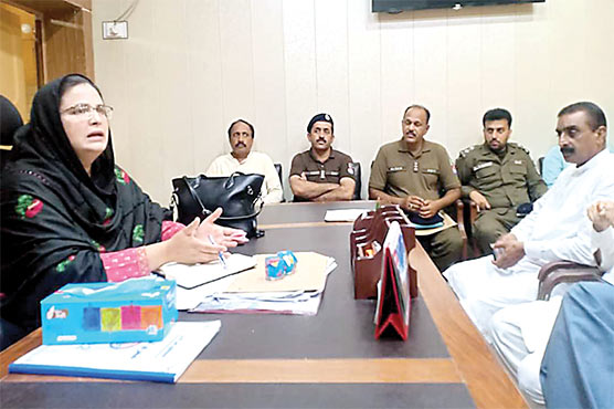 علمامحرم میں امن اومان کیلئے  کردار اداکریں:میڈم خیزران 