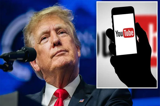  سابق امریکی صدر ٹرمپ  کا یوٹیوب چینل بحال 