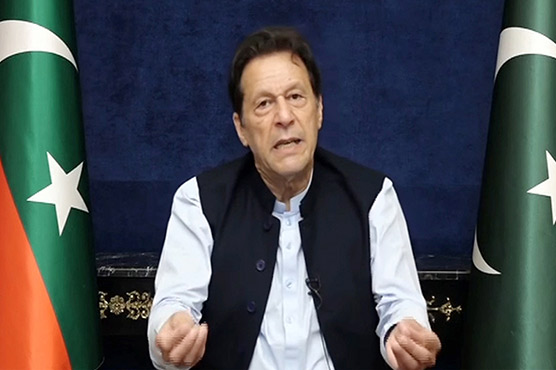 الیکشن  سے  خوفزدہ  لوگ  سپریم  کورٹ  اور  چیف  جسٹس  پر  دباؤ  ڈال  رہے  ہیں :عمران  خان