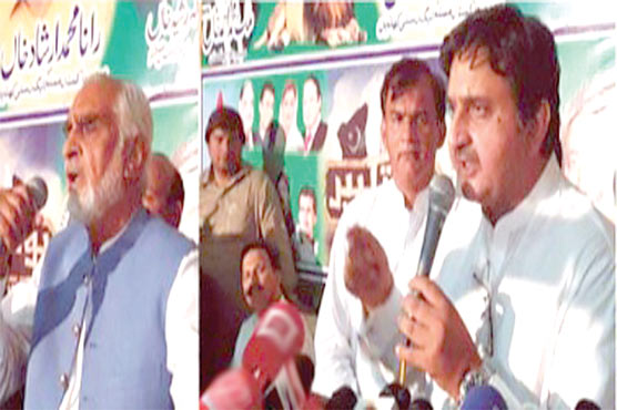  تنصیبات پر حملہ کرنے والا قومی مجرم ہے :ملک محمداحمدخاں