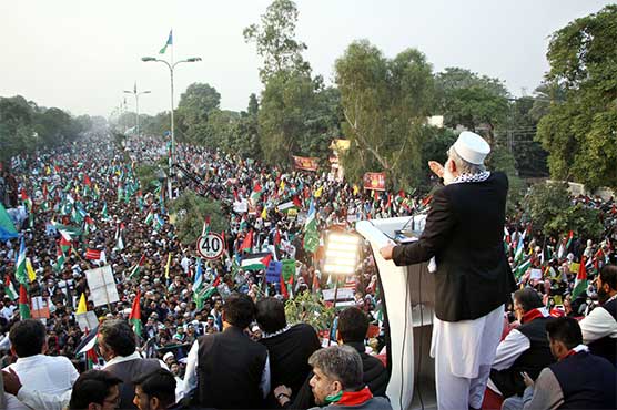 فلسطینیوں کی حمایت میں لاہور سمیت دنیا کے کئی شہروں میں مظاہرے