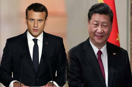  غزہ کا انسانی بحران :چینی صدر  کا فرانسیسی ہم منصب سے رابطہ