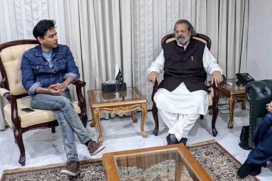 نگران وزیر مدد علی سندھی سے شہزاد رائے کی ملاقات 
